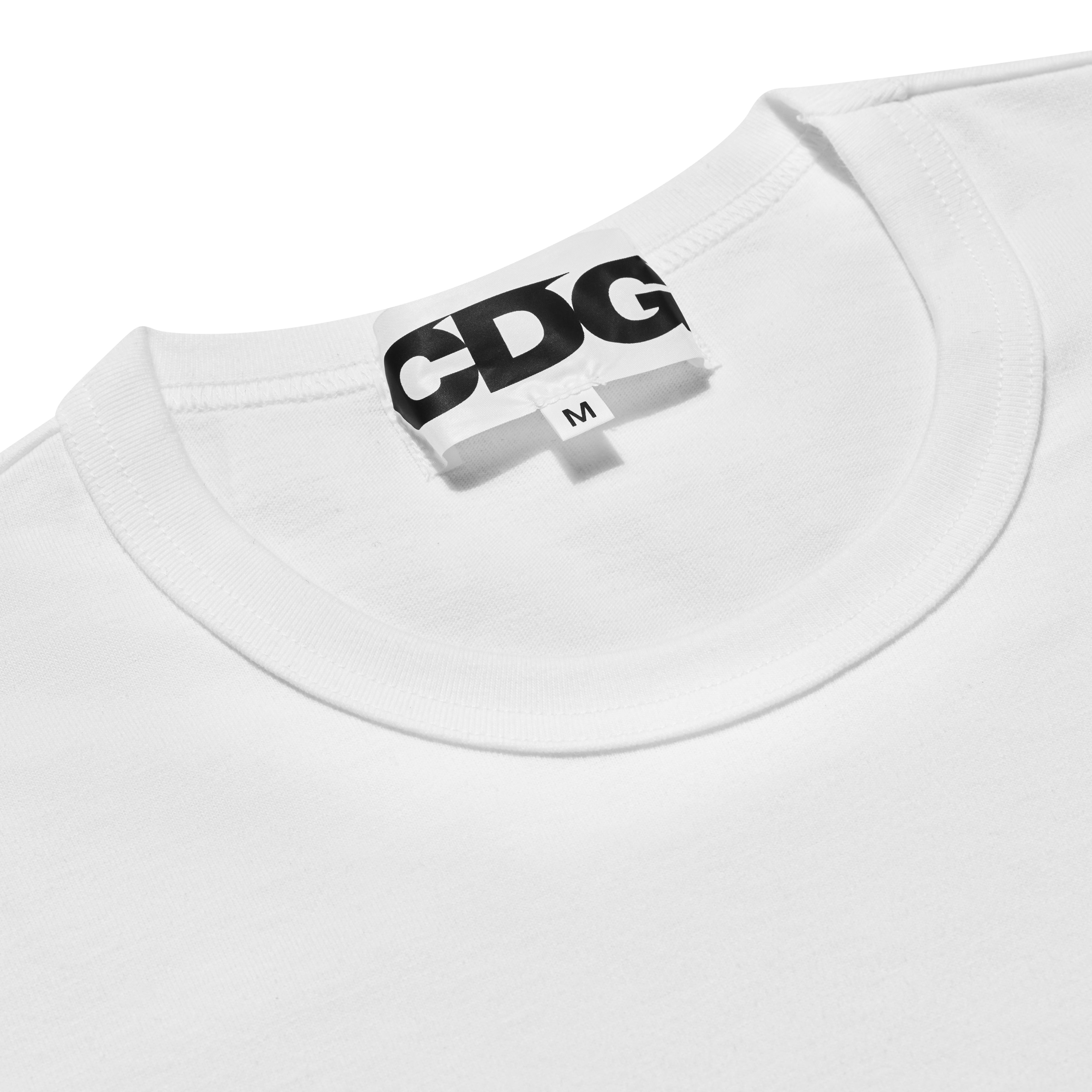 CDG◇FLUORESCENT PRINTED T-SHIRT/AD2020/Tシャツ/L/コットン/BLK/sz ...