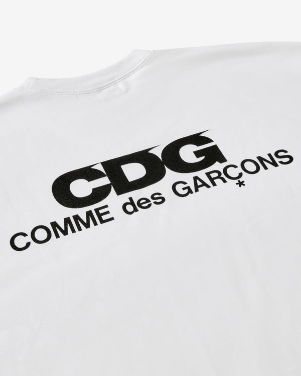 CDG - Oversized Sweatshirt - (White)