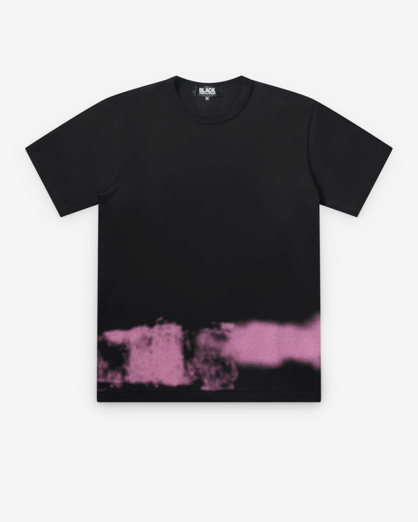 Black Comme des Garçons - Paint Splatter T-Shirt - (Black)