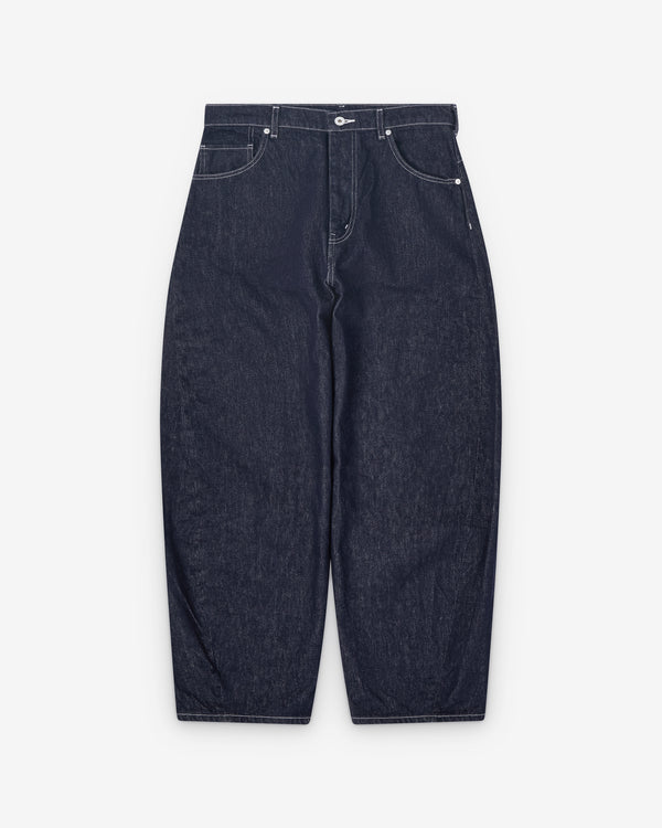 CDG Homme - Men's Barrel Denim Jeans - (Navy/White)