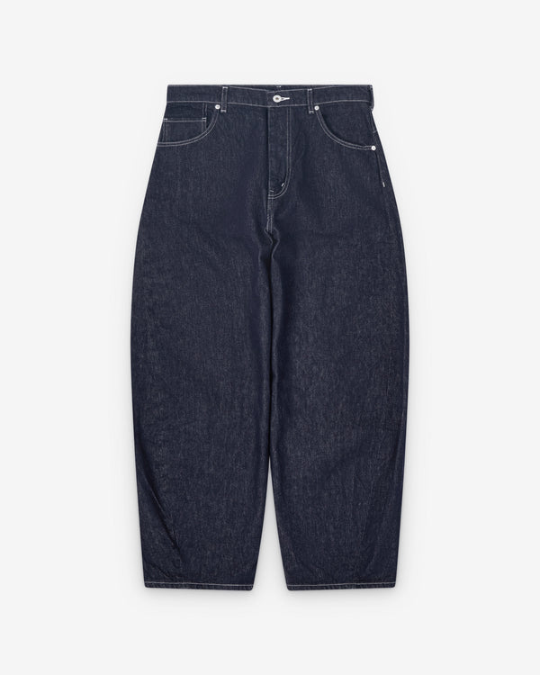 CDG Homme - Men's Barrel Denim Jeans - (Navy/White)