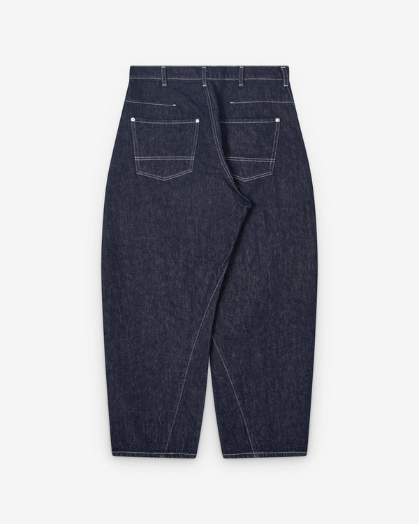 CDG Homme - Men's Barrel Denim Jeans - (Navy/White)