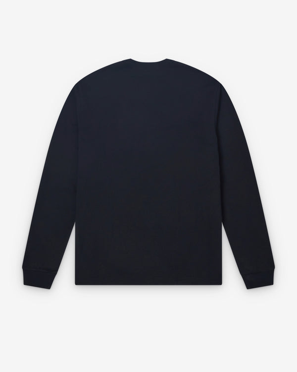 CDG Homme - Men's Long Sleeve Logo T-Shirt - (Black)