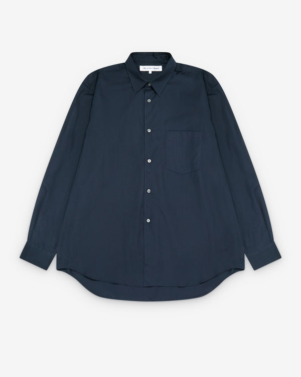 CDG Shirt Forever - Men's Wide Classic Shirt - (Navy)