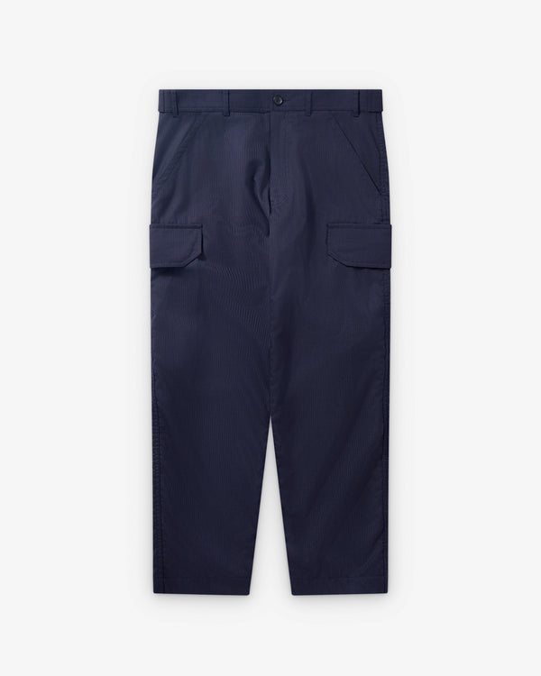 CDG Shirt - Men's Herringbone Cargo Trousers - (Navy)