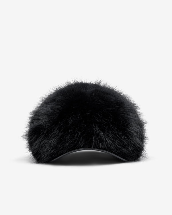 CDG Shirt - Men's Faux Fur Gavroche Hat - (Black)