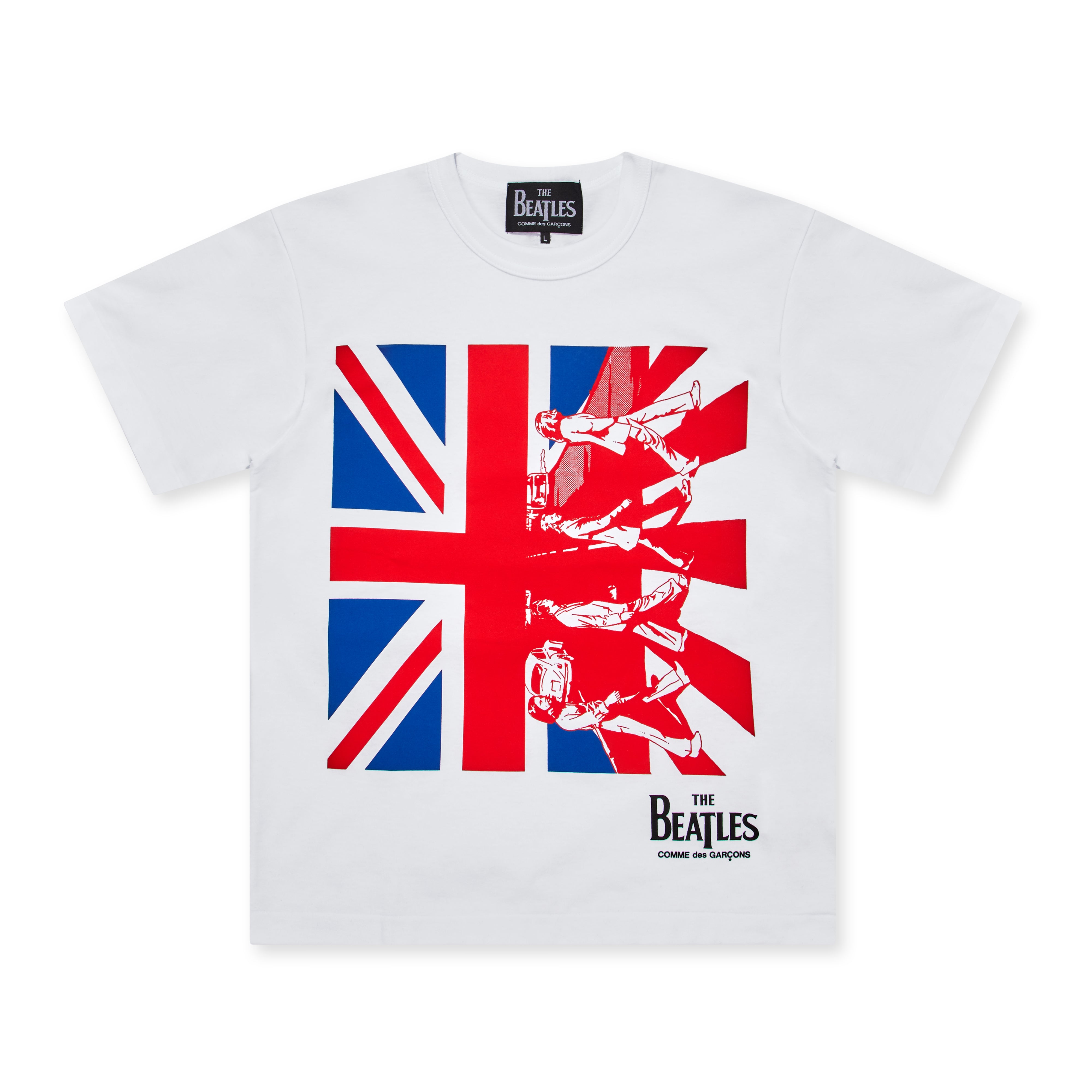 CDG Beatles: Abbey Road T-Shirt (White) | DSMNY E-SHOP