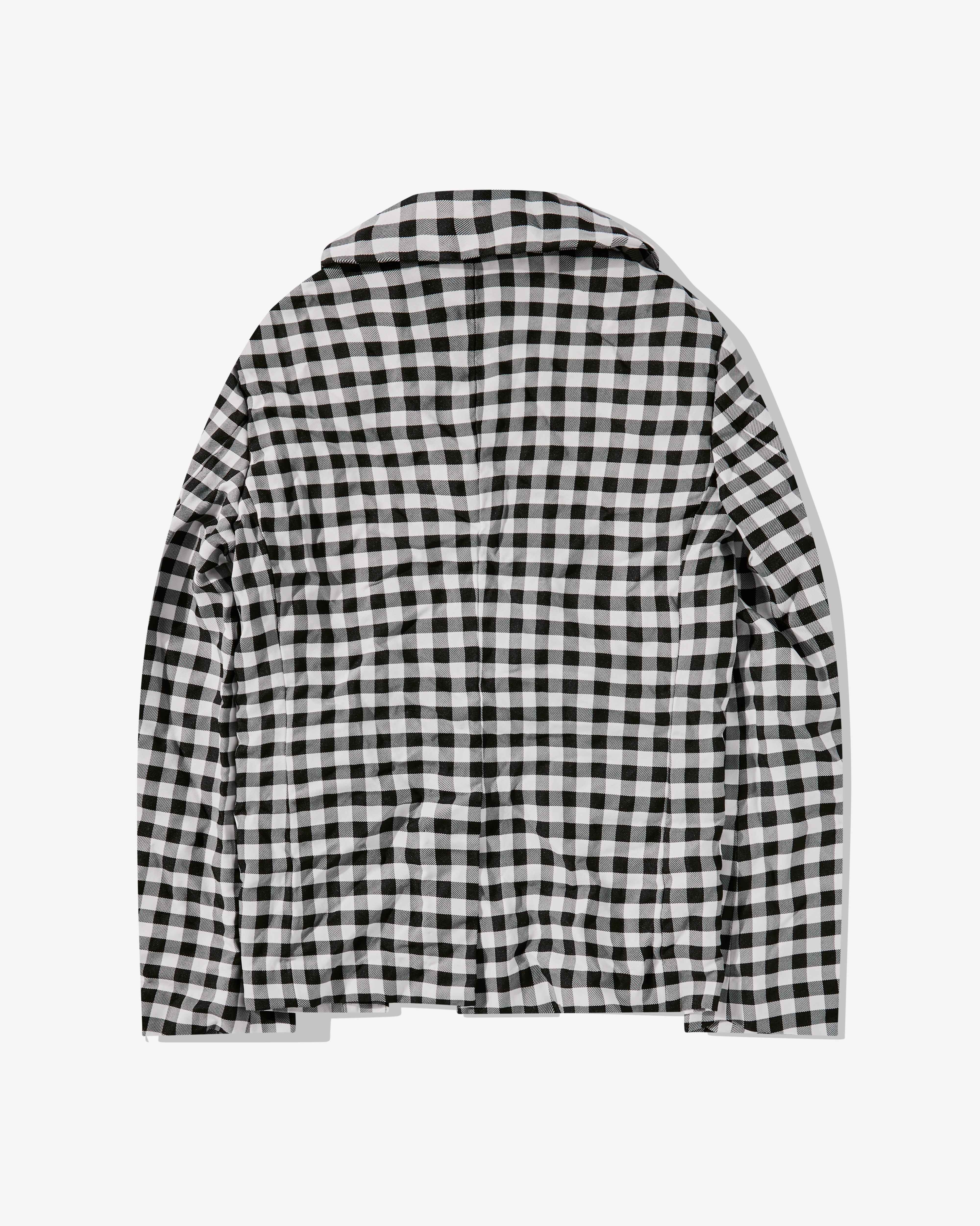 Buy online Mandarin Neck Checkered Jacket from jackets and blazers and coats  for Women by Campus Sutra for ₹1449 at 42% off | 2024 Limeroad.com