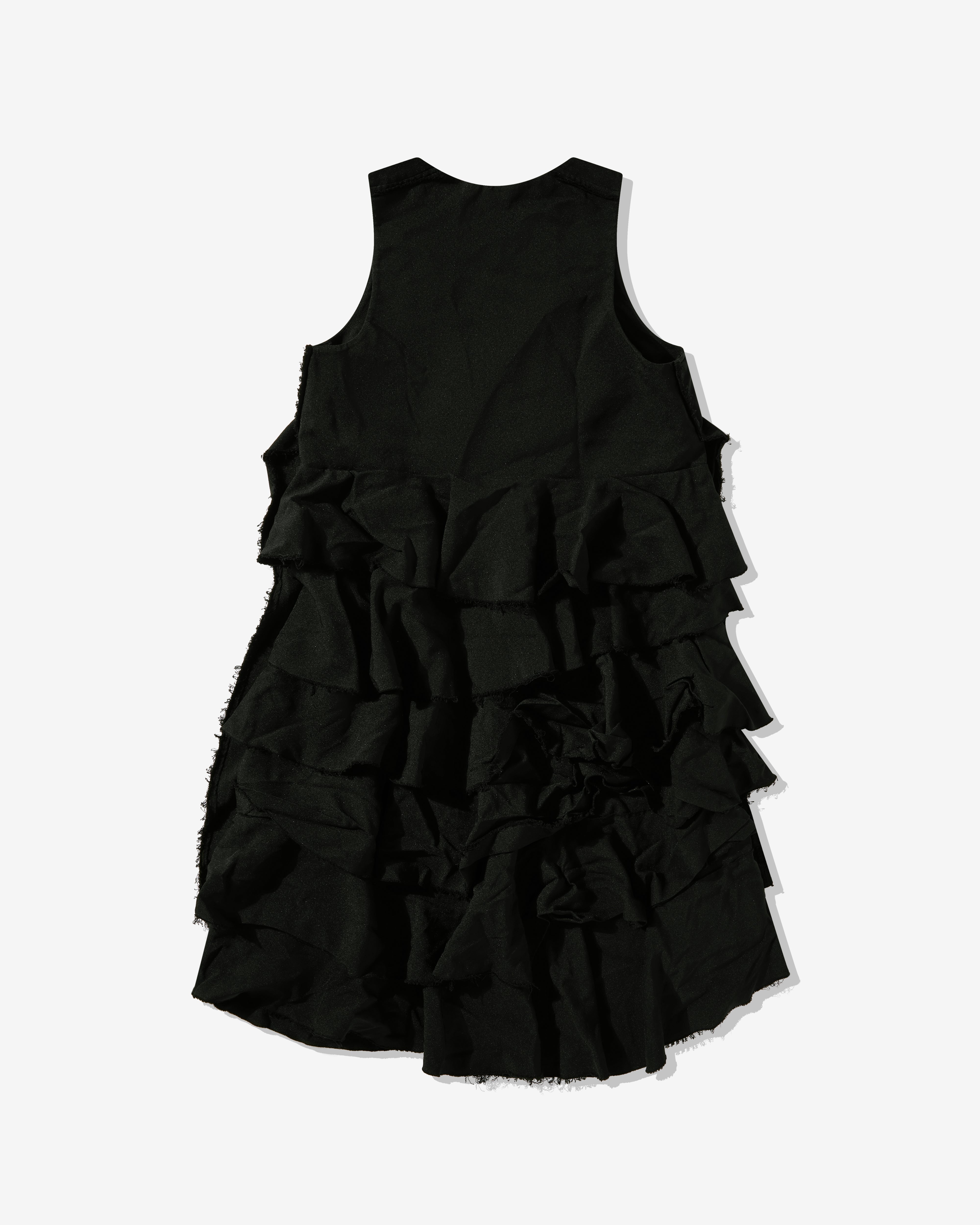 Black Comme Des Garçons - Tiered Overall - (Black)