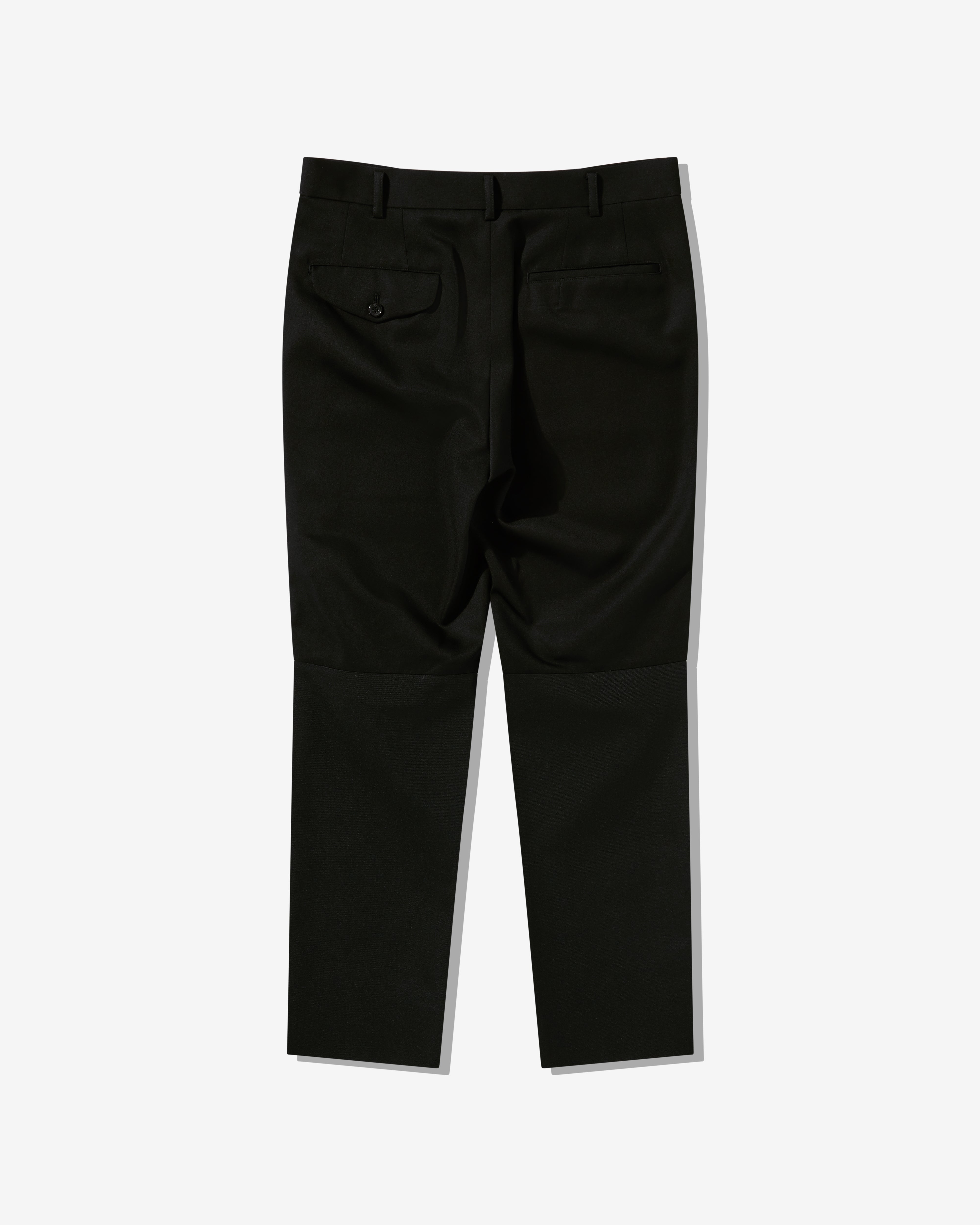 Black Comme Des Garçons - Buckle Detail Trousers - (Black)