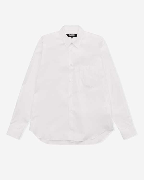 Black Comme des Garçons - Cuff Shirt - (White)