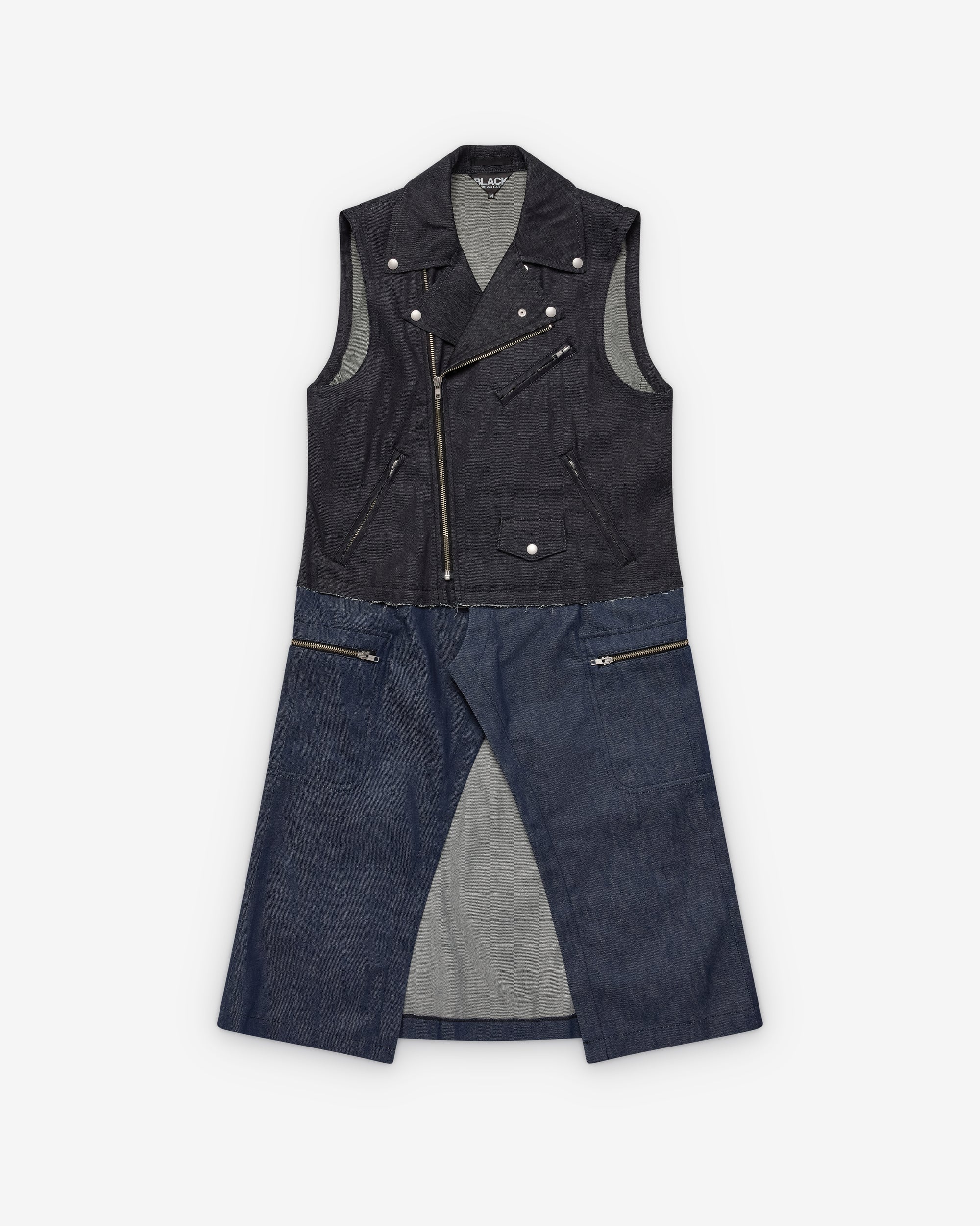 Black Comme des Garçons - Denim Vest Dress