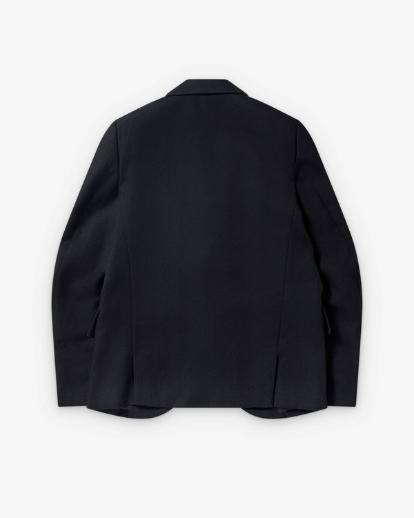 Black Comme des Garçons - Wool Kersey Blazer - (Black)