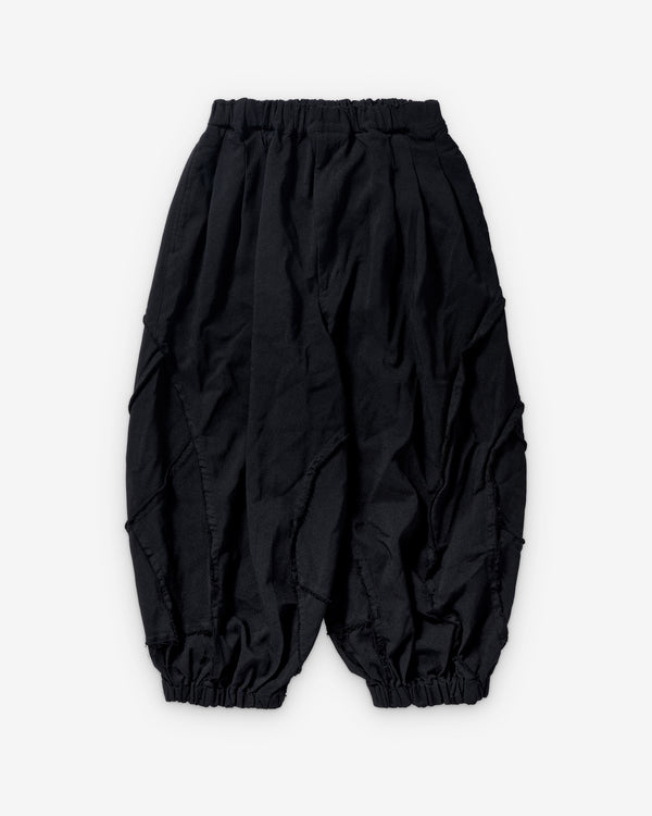 Black Comme des Garçons - Panelled Balloon Pants - (Black)