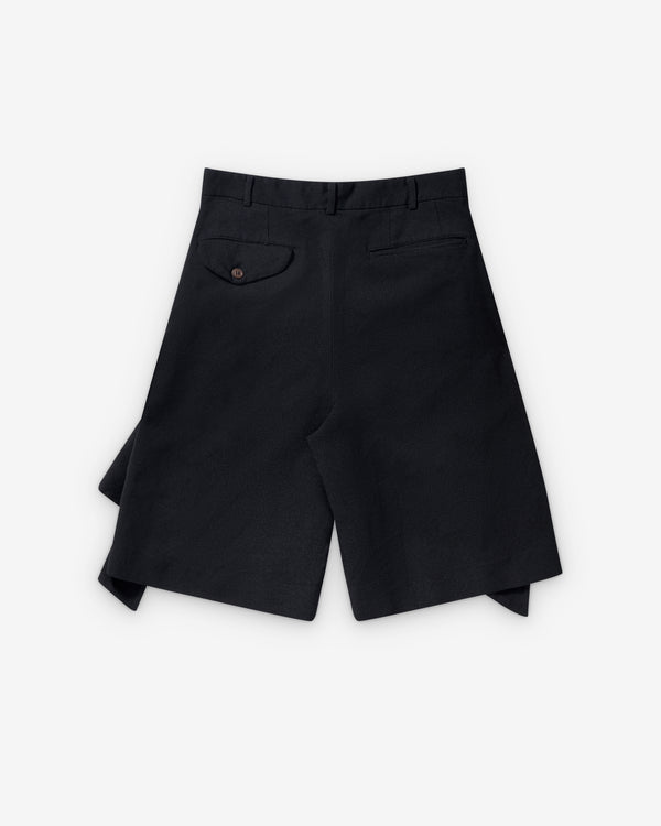 Black Comme des Garçons - Ruffle Shorts - (Black)