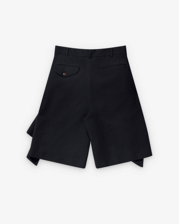 Black Comme des Garçons - Ruffle Shorts - (Black)