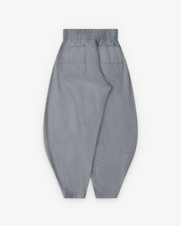 Black Comme des Garçons - Houndstooth Balloon Trousers - (Black/White)