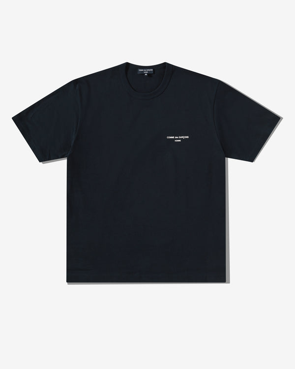 Comme des Garçons Homme - Men's Logo T-Shirt - (Navy)