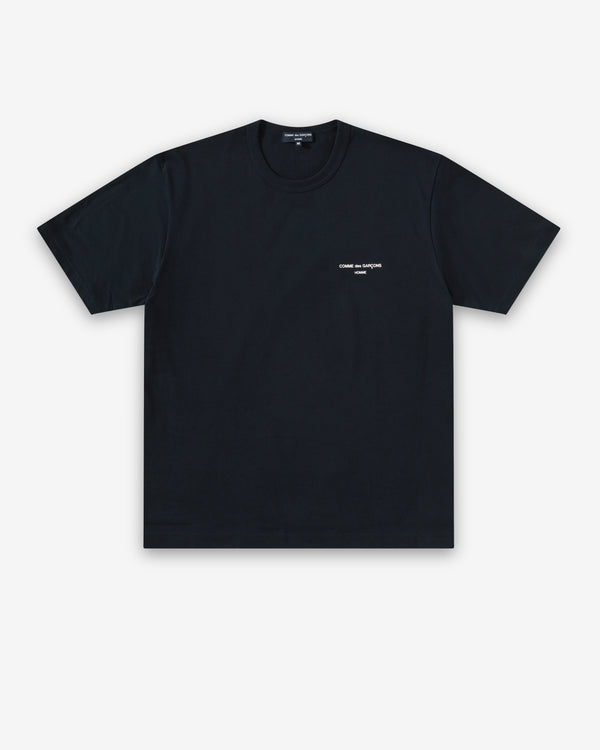 CDG Homme - Men's Logo T-Shirt - (Navy)