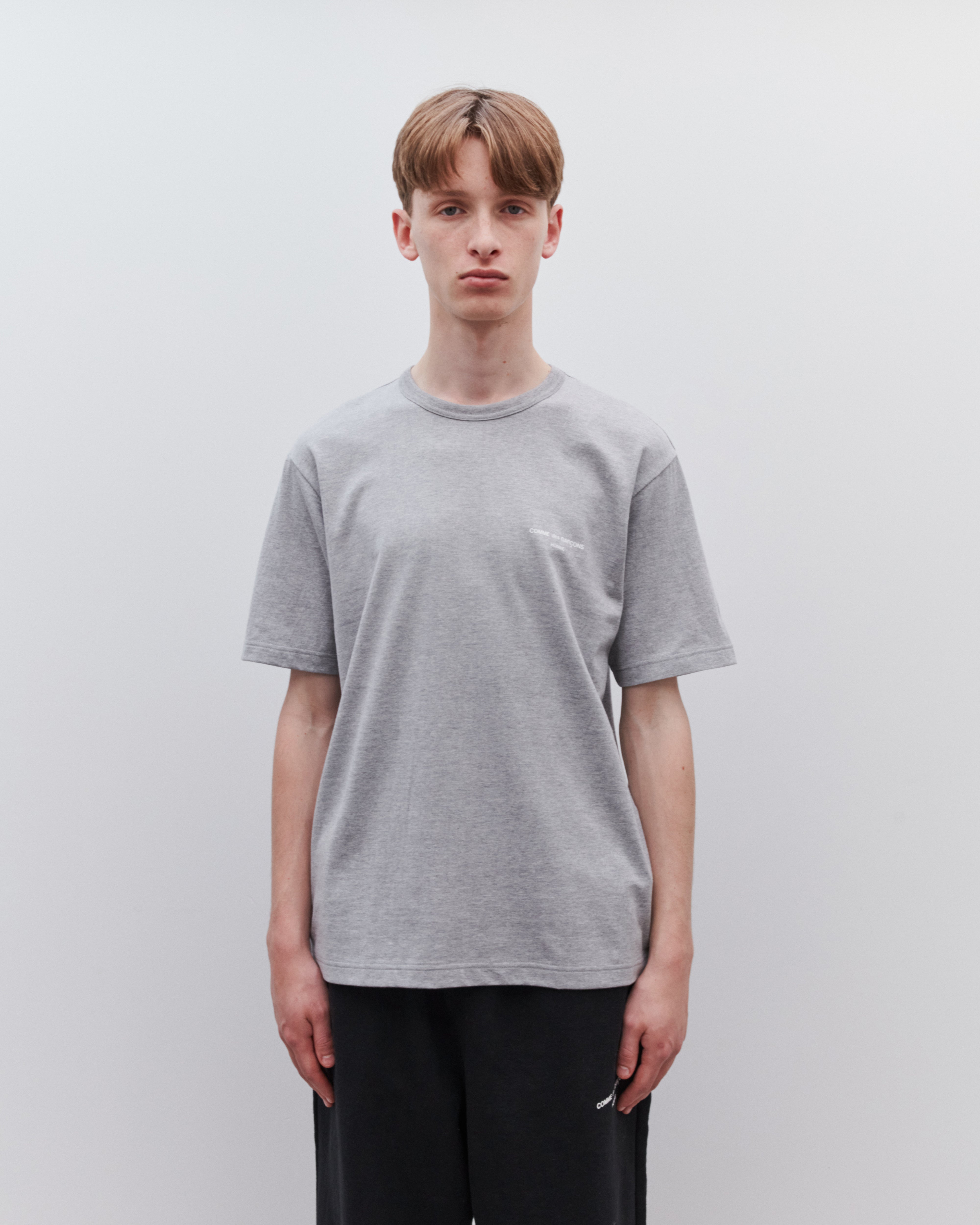 Gray cdg shirt hotsell