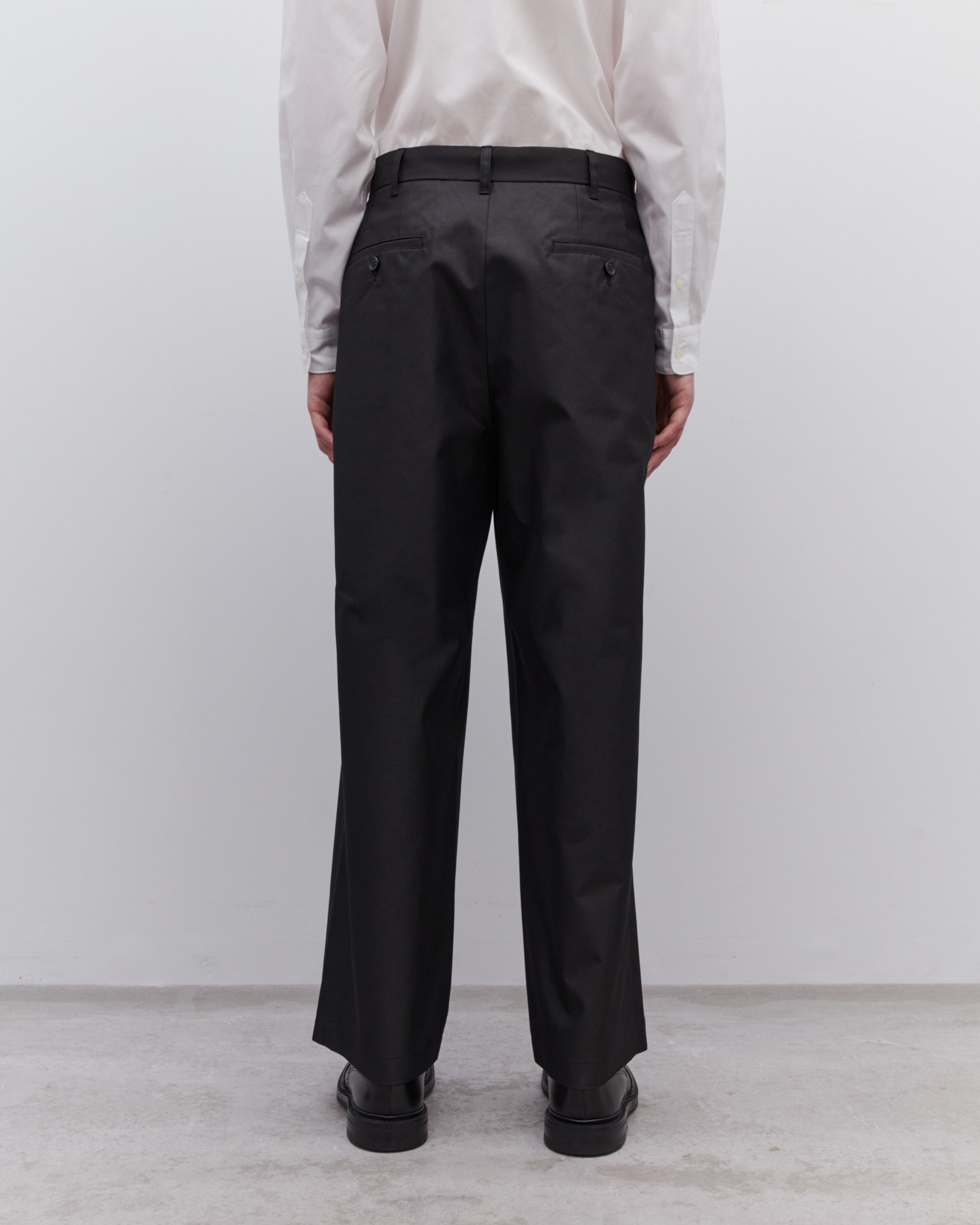 Comme des Garçons Homme - Men's Cotton Polyester Pants - (Black)