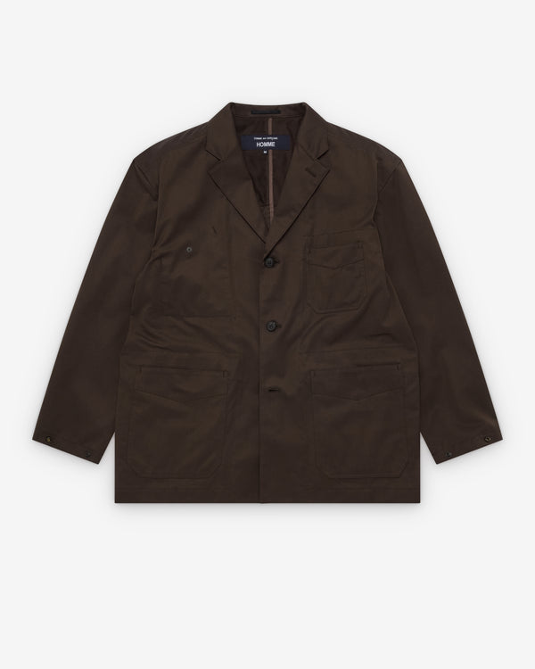 CDG Homme - Men's Utility Jacket - (Brown)