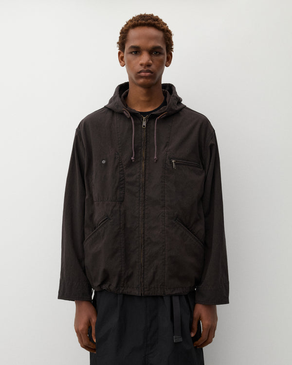 CDG Homme - Men's Hooded Workwear Jacket - (Brown)