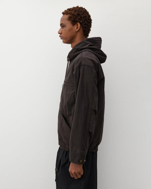 CDG Homme - Men's Hooded Workwear Jacket - (Brown)