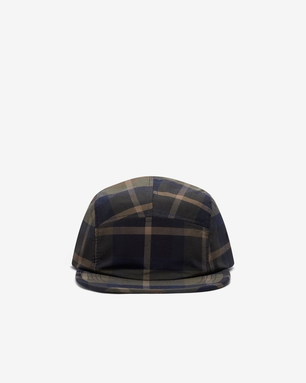 CDG Homme - Men's Check 5 Panel Cap - (Green)