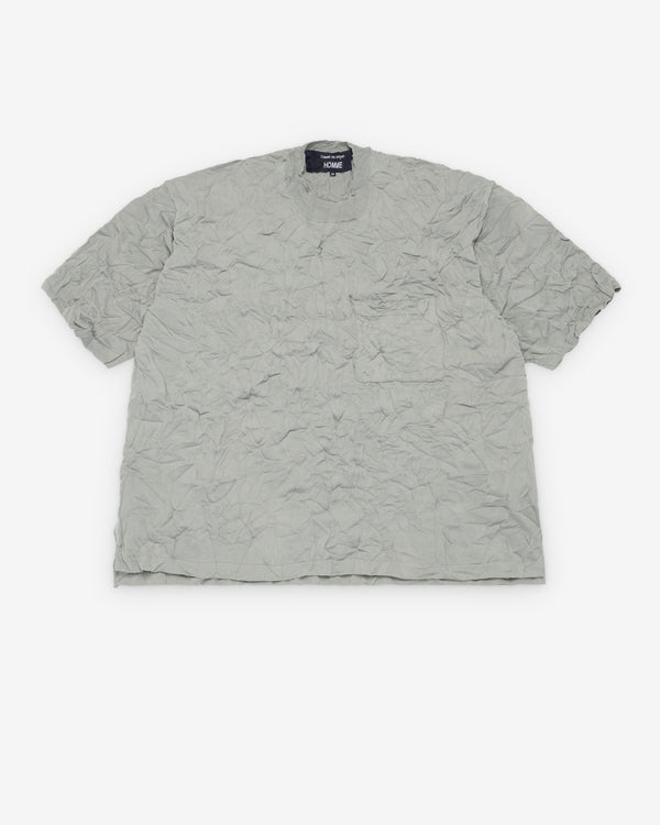 CDG Homme - Men's Crinkled Sweater - (Grey)