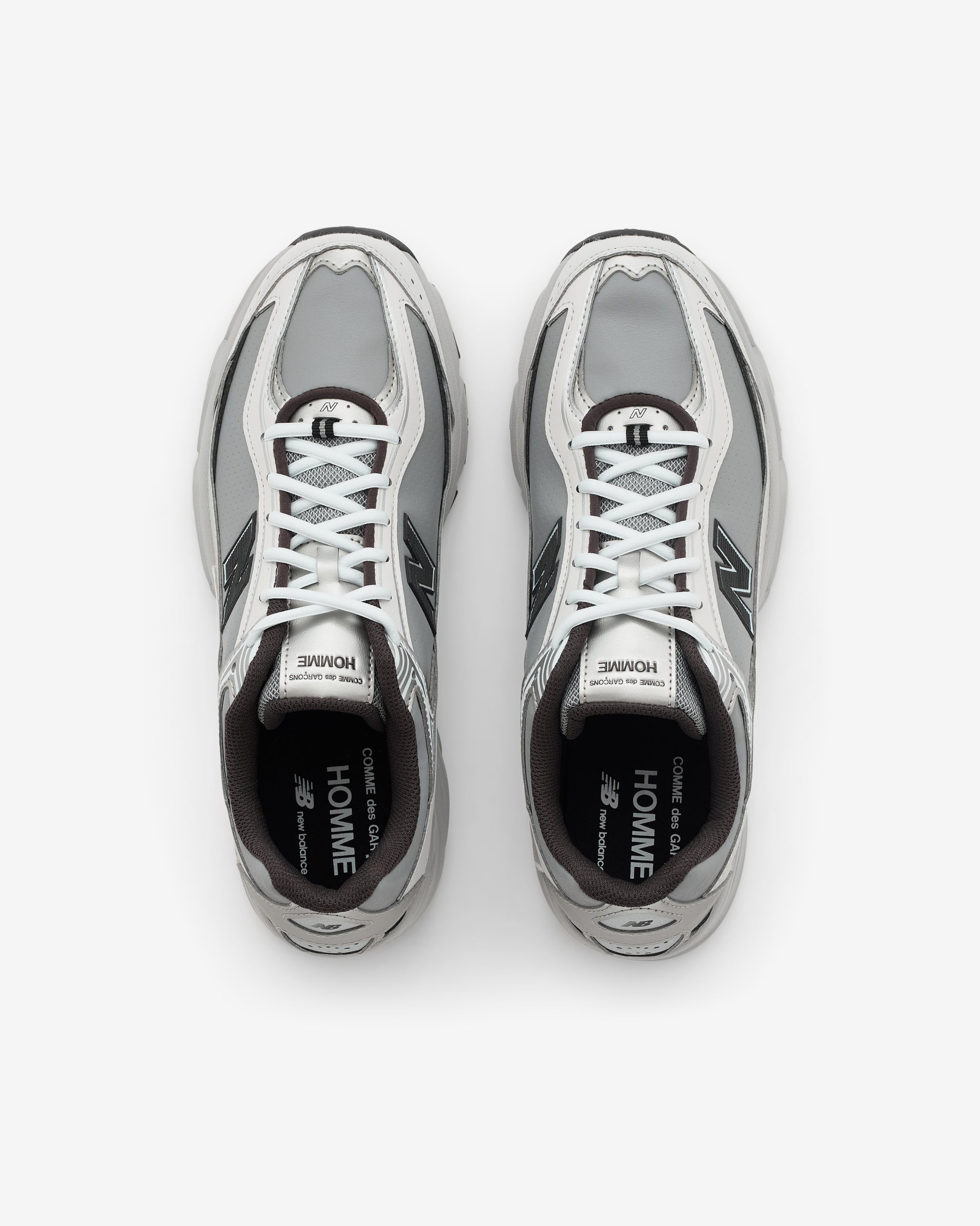 CDG Homme: Men's New Balance 509 Sneakers (Grey) | DSMNY E-SHOP