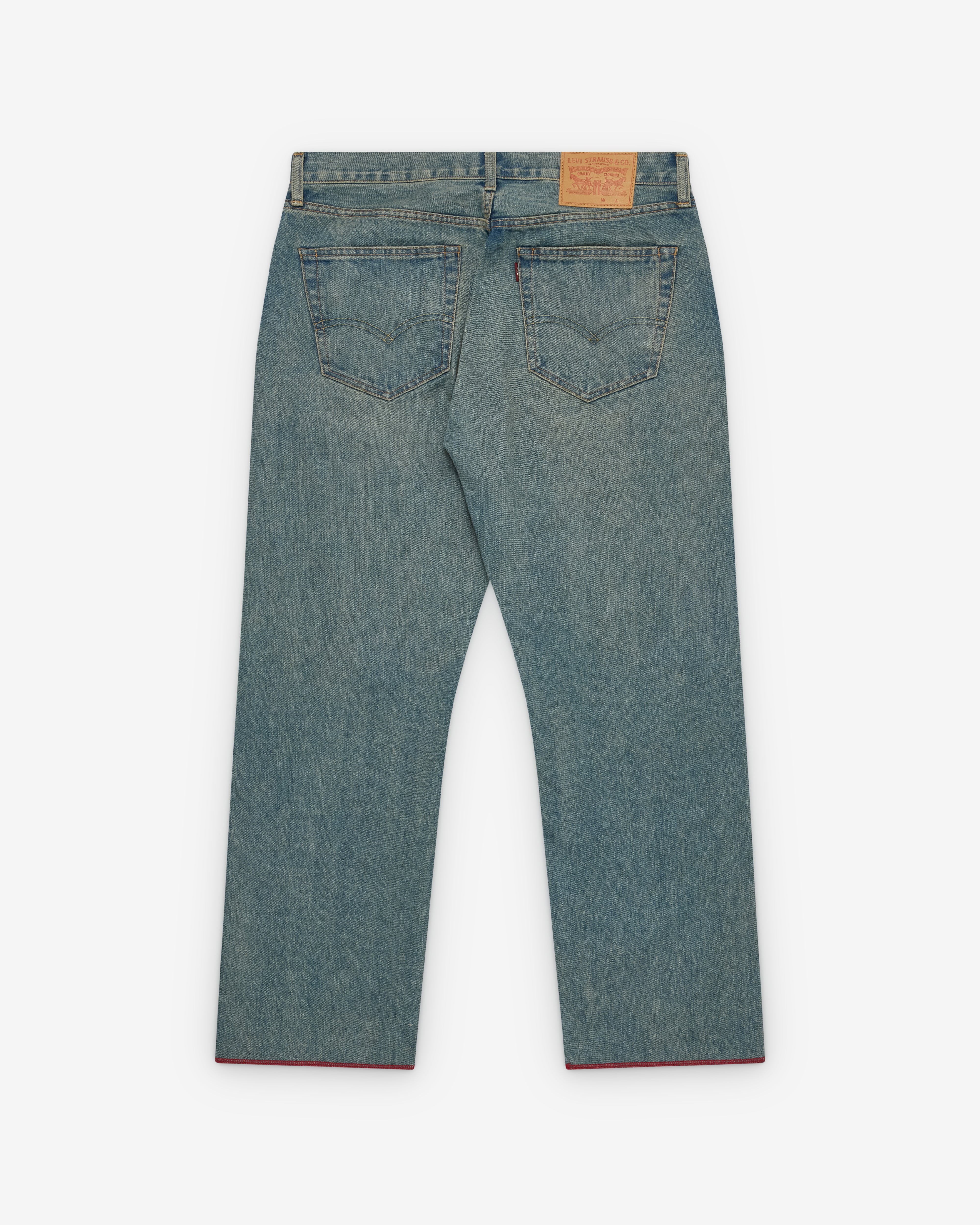 Junya Watanabe Man: Men's Levi's Red Stitch Jeans (Washed Indigo