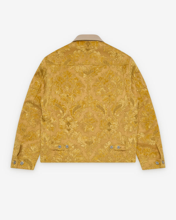 Junya Watanabe Man - Men's Floral Pattern Jacket - (Yellow)