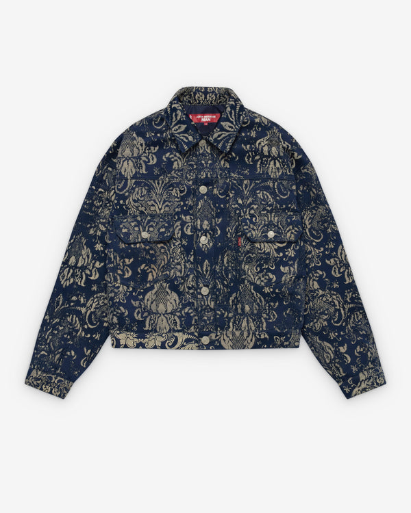 Junya Watanabe Man - Men's Levi's Jacquard Jacket - (Navy/Beige)