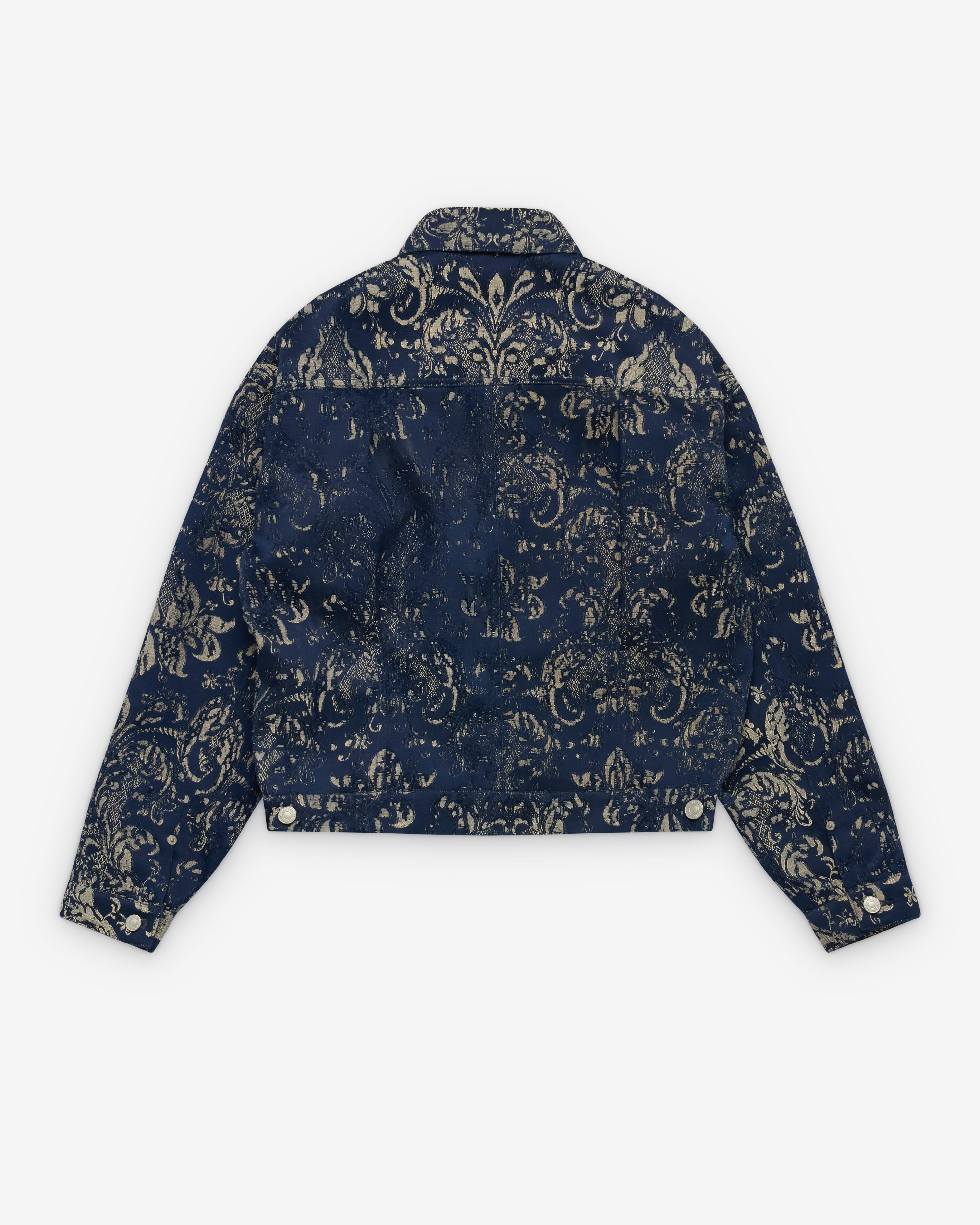 Junya Watanabe Man: Men's Levi's Jacquard Jacket (Navy/Beige