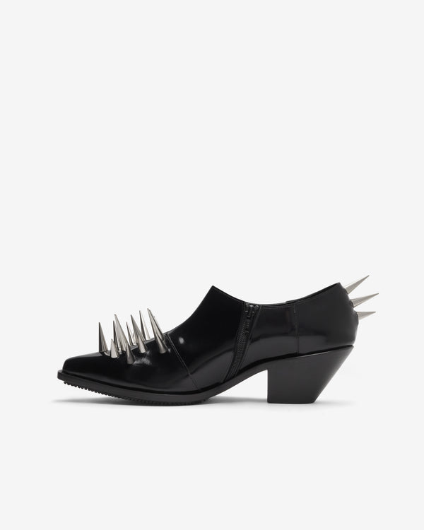 Junya Watanabe - Women's Spiked Leather Shoes - (Black)