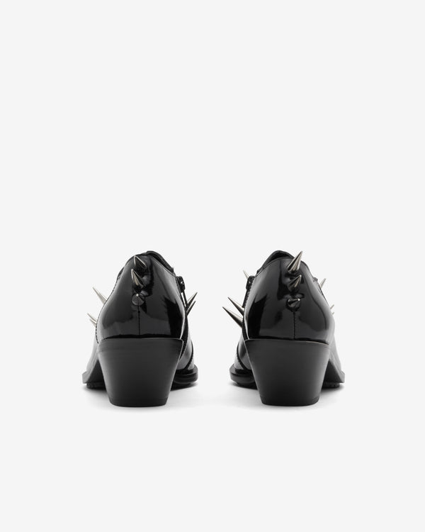 Junya Watanabe - Women's Spiked Leather Shoes - (Black)