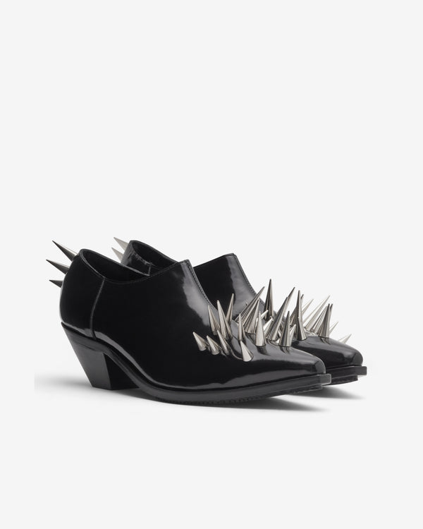 Junya Watanabe - Women's Spiked Leather Shoes - (Black)