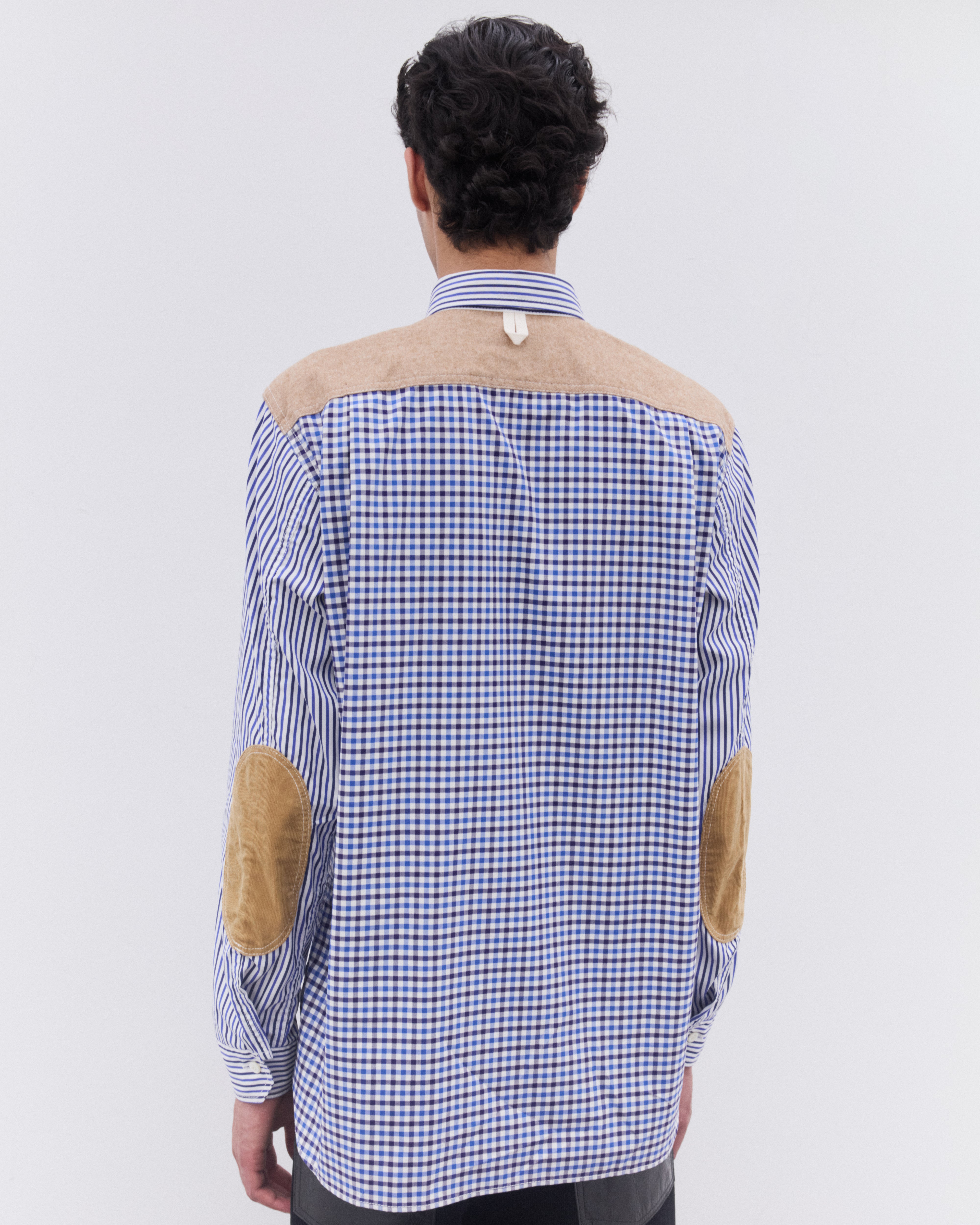 【23AW】JUNYA WATANABE MAN チェック柄シャツ M JUNYA WATANABE MAN ジュンヤワタナベマン コムデギャルソン ヨーク