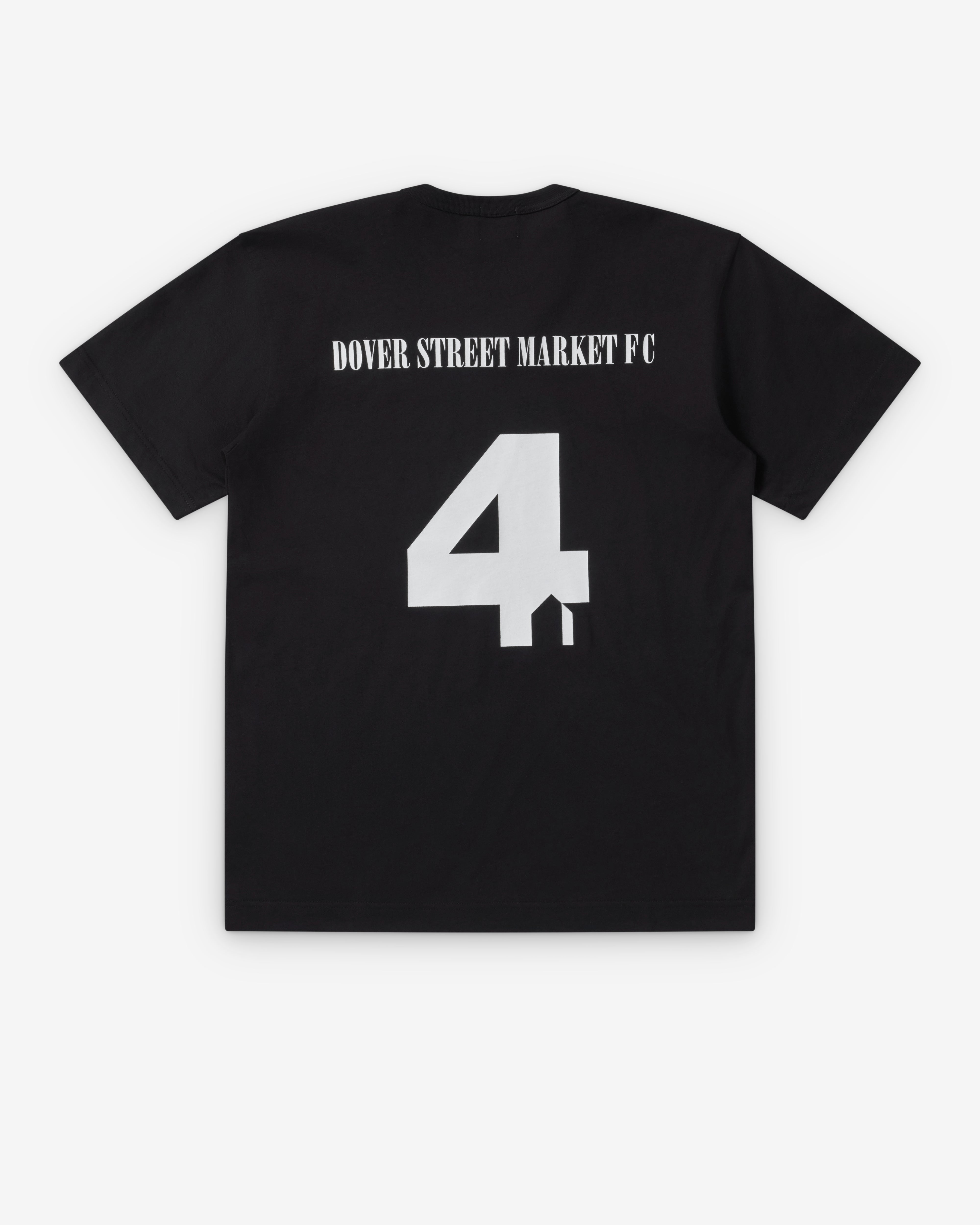 DSM Kei Ninomiya: Men's Football Print T-Shirt (Black) | DSMNY E-SHOP