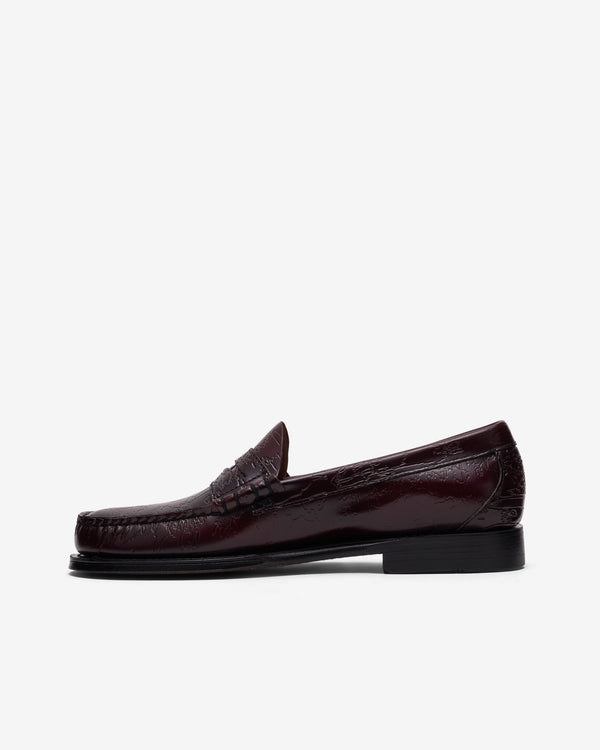 Dsm Kei Ninomiya - Men's G.H. Bass Camo Larson Penny Loafer - (Burgundy)