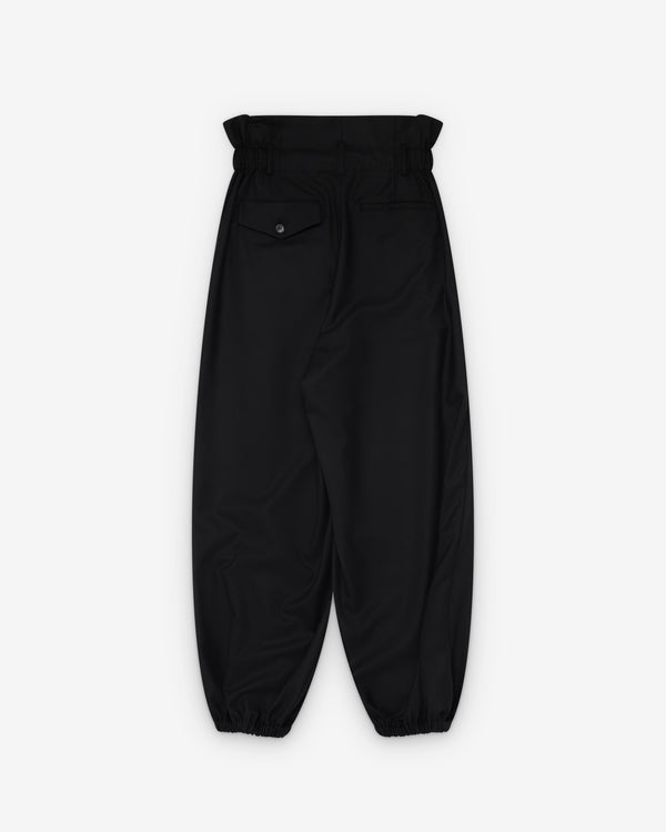 Noir Kei Ninomiya - Women's High Waist Pleated Trousers - (Black)