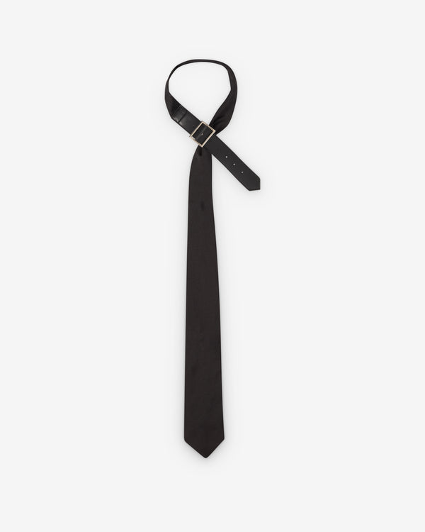 DSM Kei Ninomiya - Men's Black Strap Tie - (Black)