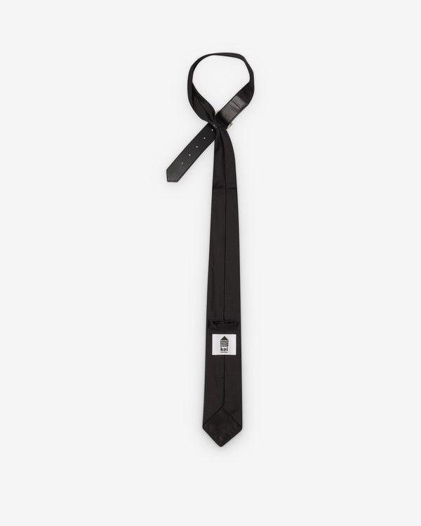DSM Kei Ninomiya - Men's Black Strap Tie - (Black)