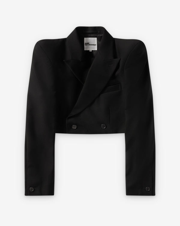 Noir Kei Ninomiya - Women's Cropped Blazer - (Black)