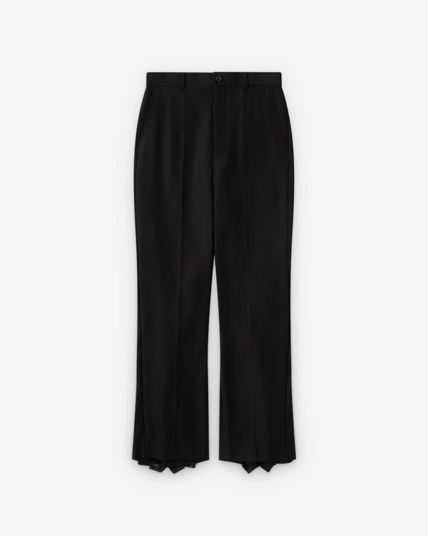 Noir Kei Ninomiya - Women's Zip Ruffle Trousers - (Black)