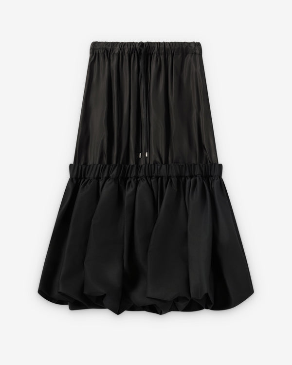 Noir Kei Ninomiya - Women's Two Tier Skirt - (Black)