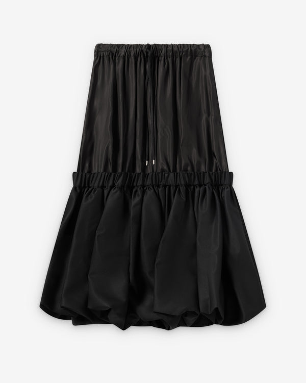 Noir Kei Ninomiya - Women's Two Tier Skirt - (Black)