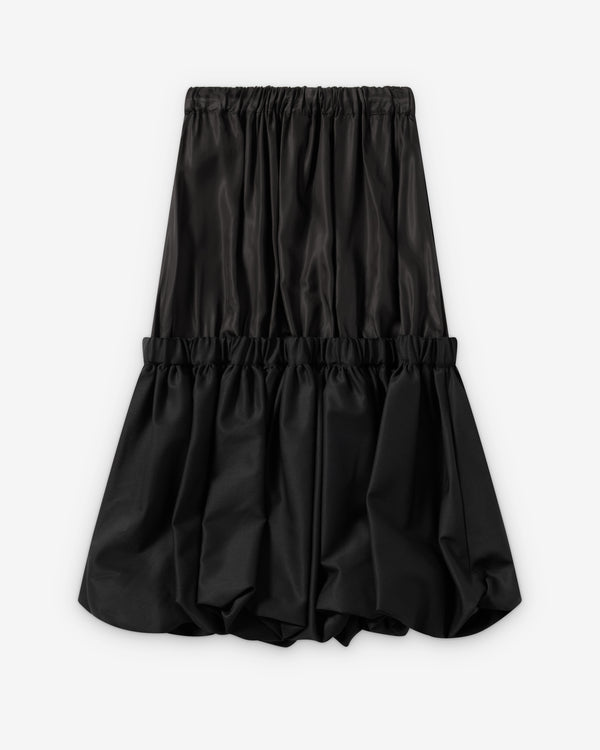 Noir Kei Ninomiya - Women's Two Tier Skirt - (Black)