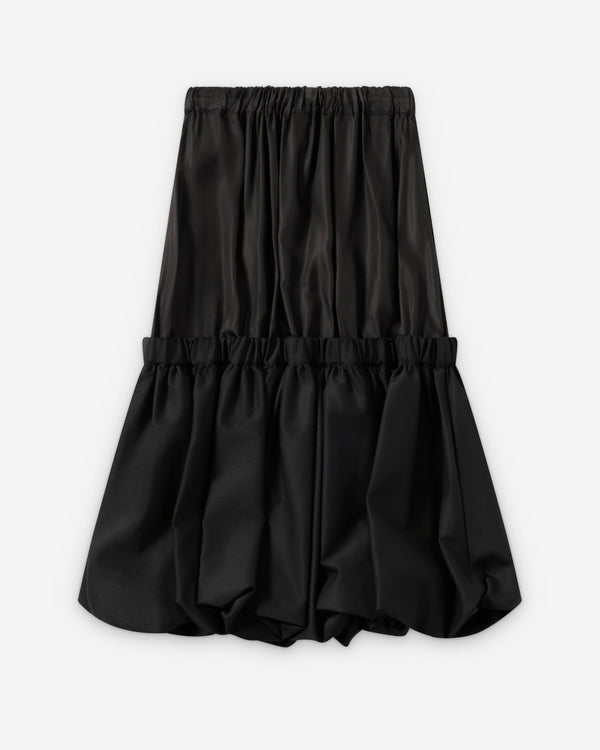 Noir Kei Ninomiya - Women's Two Tier Skirt - (Black)